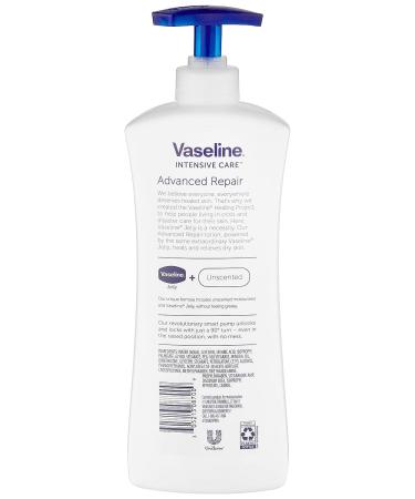 Vaseline Intensive Care Body Lotion Advanced Repair Unscented 20.3 oz - Pack of 1 - Buy Online on GoSupps.com