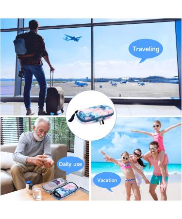 Youshares Insulin Cooling Bag - Travel Etui for Diabetes | TSA Approved Eva Cool Box for Glucose Meter Epipen & Insulin Pen with 2 Cooling Packs (Treisand Rosa) - Buy Online on GoSupps.com