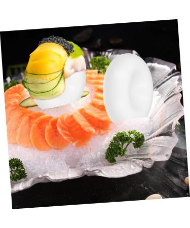 ABOOFAN Display Shelves Sashimi Display Stand Sashimi Setting Mould Table Decors Crafts Seafood Sushi Plate - Buy Online on GoSupps.com