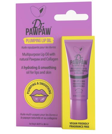 Dr. PawPaw Multipurpose Plumping Lip Oil - Intensely Nourishing Hydrating Lip Oil - for Women with Aloe Vera Olive and Castor Oil - 0.27 oz 0.27 Fl Oz (Pack of 1) Lip Oil