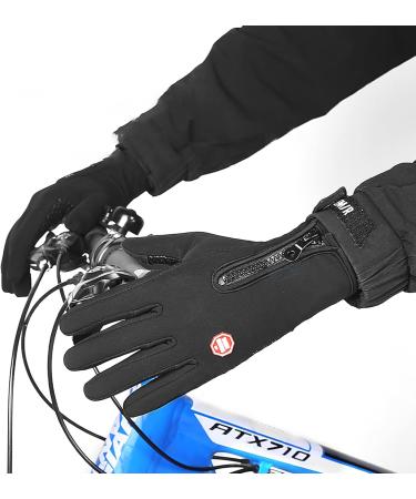 CBValleyol Winter Bicycle Gloves - Touchscreen Windproof Warm & Slippery for Men & Women - Perfect for Running Fitness Camping & Mountaineering - Buy Online on GoSupps.com