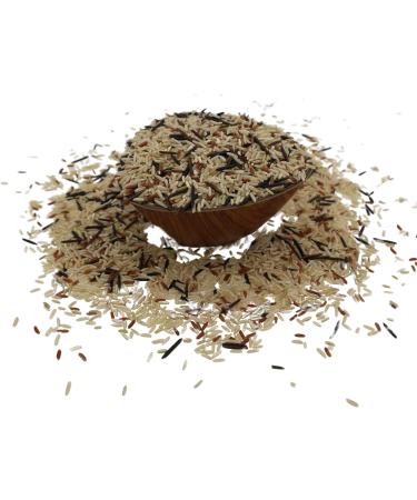 Organic Wild Rice Mix 500g - Nutty Flavour, Chewy Texture, Rich in Protein and Fibre - Buy Online on GoSupps.com