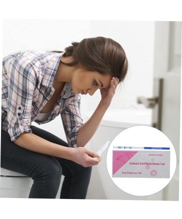 Buy 25 High Precision Pregnancy Test Strips - Accurate Detection Tool for Early Pregnancy Confirmation - International Shipping Available - Buy Online on GoSupps.com
