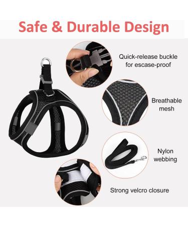 Escape Proof Cat Harness Set with Lead for Cats - XS Size - Buy Online on GoSupps.com
