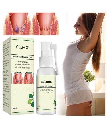 Hemorrhoids Relief Spray 30ml - Soothes Swelling, Anti-Itch, Anal Soothing - Body Care - Buy Online on GoSupps.com