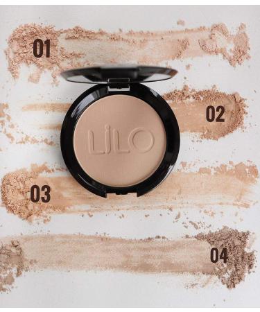 LiLo Long-Lasting Lightweight 4 Colors Make-Up Matte Compact Powder for All Skin Types (Shade 01 Rose Beige) - Buy Online on GoSupps.com