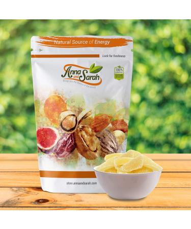 Anna and Sarah Dried Crystallized Ginger 1 Lb - Premium Quality in Resealable Bag - Buy Online on GoSupps.com