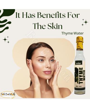 Bonballoon Shana Thyme Water - Natural Skin & Hair Nourishment Kosher Halal Adds Flavor to Foods (250 ml - Buy Online on GoSupps.com