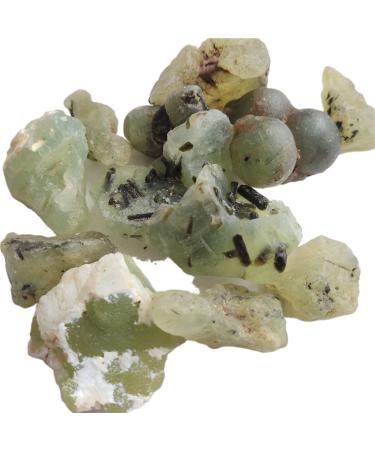 Natural Crystal Rough 100g Natural Prehnite Grapestone Green Prehnite Silicate Minerals Home Decoration Jewelry Processing 2-5cm 80-100g