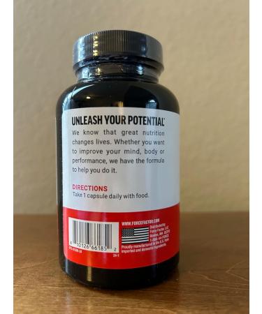 Force Factor Niacin Vitamin B3 to Support Cellular Energy and Cardiovascular Health Niacin 500mg Heart-Health Supplement Vegan No Gelatin Non-GMO 100 Vegetable Capsules - Buy Online on GoSupps.com