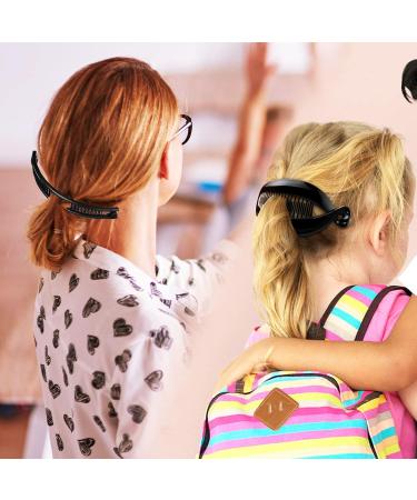 20 Piece Banana Hair Clips | Classic Wire Combs & Fishtail Double Comb for Women - Multi-Colored Styles - Buy Online on GoSupps.com