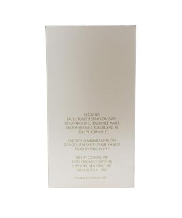 Glorious By Vanderbilt For Women. Eau De Toilette Pour 1.7 Oz - Buy Online on GoSupps.com