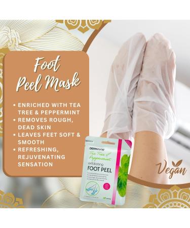Ultimate Foot Care Kit: Exfoliating Essentials with Foot Mask Exfoliating Foot Mask and Foot Spa (One Size Coffee) - Buy Online on GoSupps.com