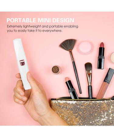 2 in 1 Rechargeable Eyebrow Trimmer & Hair Remover for Women - Painless Electric Razor with Light - Buy Online on GoSupps.com