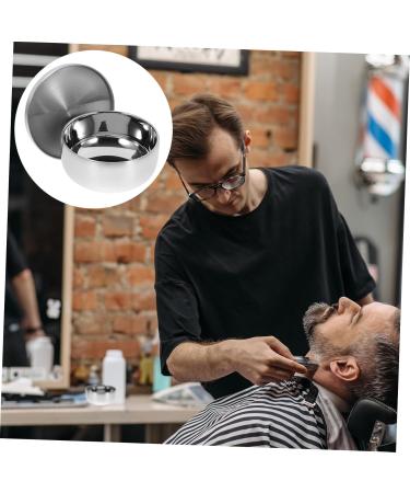 Beavorty Stainless Steel Shaving Bowl for Men - Foam Shell Sandalwood Soap Mustache Razor Brush - Premium Men's Grooming Accessories - Buy Online on GoSupps.com