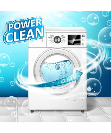 Maravello Washing Machine Cleaner & Descaler Tablets - 6 Count Sea Salt - Mold & Stain Remover for Front & Top Load Washers - 6-Month Supply - Buy Online on GoSupps.com