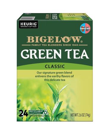 Bigelow Green Tea Keurig Single-Serve K-Cup Pods 24 Count - Buy Online on GoSupps.com