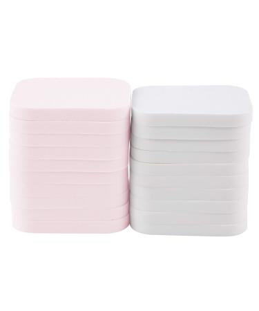 Truyu 20 Rectangle Makeup Sponge (20pk) - Perfect Makeup Blender Sponges For Foundation Liquid Creams and Powder. Ideal Size For Makeup Bag. - Buy Online on GoSupps.com