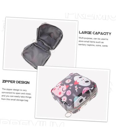 Lurrose 4-Piece Aunt's Towel Storage Bags with Zip Pocket - Menstrual Tape Holder & Breastfeeding Inserts - Durable Polyester Storage Solution for Students - Buy Online on GoSupps.com