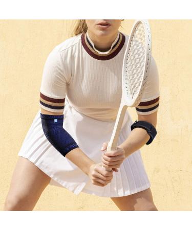 ABYON Elbow Support for Men and Women Elbow Compression Sleeve (1 Piece) + Tennis Elbow Support Straps (2 Pieces) for Tennis Elbow Golfers Elbow Tendonitis Sports Gym (Blue M) M Blue - Buy Online on GoSupps.com