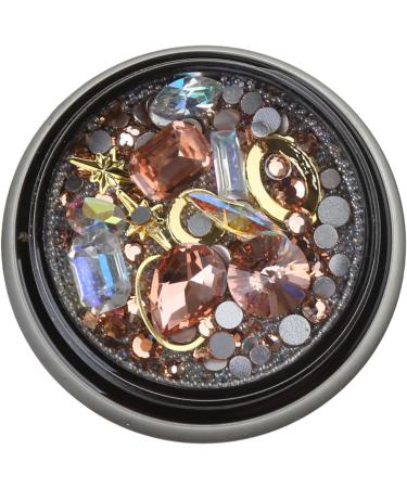 FEIlei Clear Crystal Nail Rhinestones 3D Nail Gems Nail Diamonds Metal Nail Studs - Buy Online on GoSupps.com