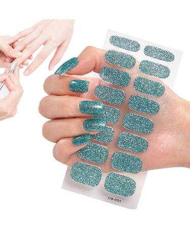 Semi-cured Gel Nail Strips Semi-Cured Gel Nail Strips - Wraps for Detaching and Fastening Cured Wraps for Women Gl Varnish