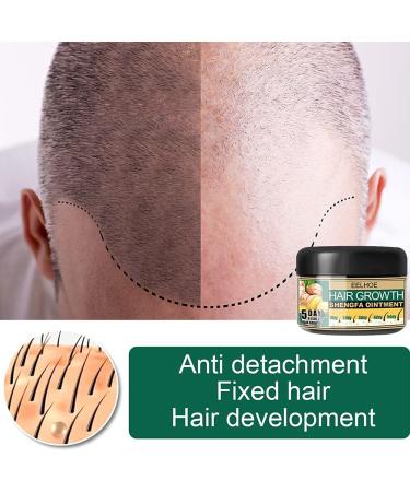 Ginger Hair Growth Ointment - Hair Regrowth Serum for Hair Loss Treatment - Scalp Massage Essence Cream - 30g/1 OZ Sample - Buy Online on GoSupps.com