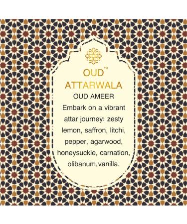 prime craft Oud Ameer Attar (12ml) | Long Lasting Roll On Attar | Alcohol Free Perfume Oil | Authentic Arabic Fragrance Oil (Unisex) - Buy Online on GoSupps.com