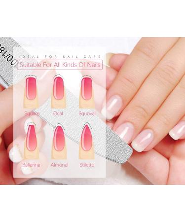Nail Files and Buffers - Professional Nail Files Block for Nail Grinding Polishing Manicure Tools for Nail Art Gel Suit for Home and Salons Use - Buy Online on GoSupps.com