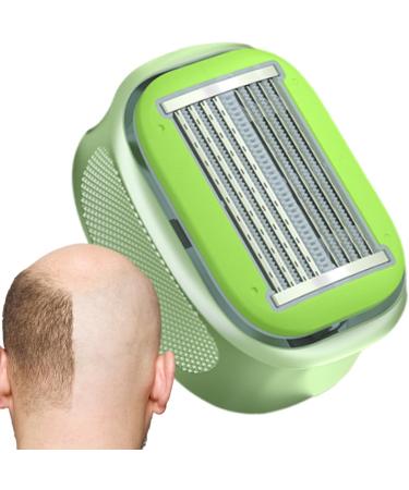 Manual Head Shaver Manual Fast Bald Hair Trimmer for Men Waterproof Hair Trimmer Care Kit For Scalp Beard Face Arms Daily Use All Vegetable - Buy Online on GoSupps.com