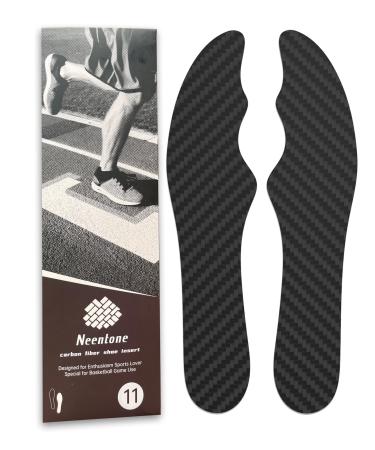 Toe Special Use Carbon Fiber Insole 290mm Rigid Foot Support Insert Orthotic Shoe Stiffener Insert for Hallux Rigidus Mortons Toe Men's Size 11