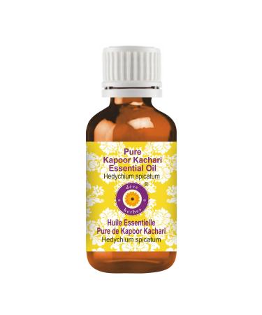 d ve herbes Pure Kapoor Kachari Essential Oil (Hedychium spicatum) Steam Distilled 5ml (0.16 oz)