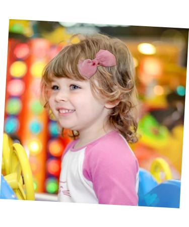 minkissy 5 Pairs Bow Hairpin Little Girl Tiara Kids Hair Clips for Girls Hair Accessories for Kids Bow Hair Clip Bow Headdress Clips Headpiece for Women Bow Hair Barrette Girl Hair Pin Miss - Buy Online on GoSupps.com
