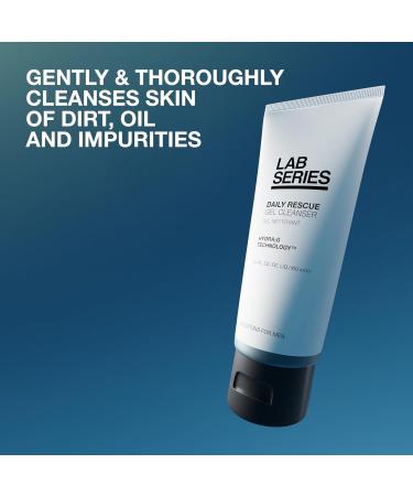 Lab Series Daily Rescue Gel Cleanser for Men - Nourishing Face Wash Softens Skin 3.38 fl oz - International Shipping Available - Buy Online on GoSupps.com
