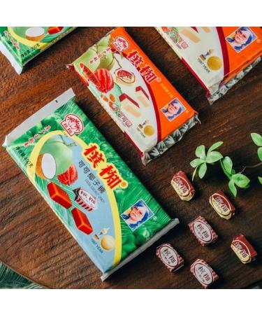 Coconut Candy Coco Coconut Candy Childhood Flavor Candy Leisure Nostalgic Snacks Vietnamese Specialty 14.1 Oz(400 Gram) (14.1 Oz(Pack of 1)) - Buy Online on GoSupps.com