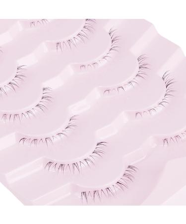 Natural Strip False Bottom Lashes - 7 Pairs of Under Lashes - R-2 Bottom Lashes - Buy Online on GoSupps.com