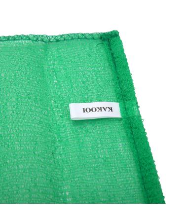 KAKOOI Long Exfoliating Nylon Bath Cloth 35 Magic Shower Towel for Body - Green - Buy Online on GoSupps.com
