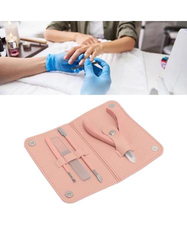 Manicure Tools Set Nail Clippers Set Fine Craftsmanship Rust Resistant for Travel (Pink) - Buy Online on GoSupps.com