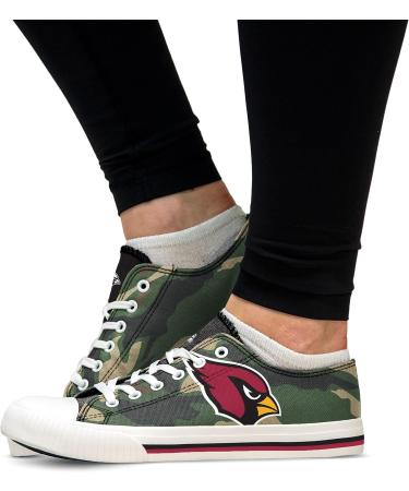 Arizona Cardinals NFL Women's Camo Low Top Canvas Shoes - Size 9 - Buy Online on GoSupps.com