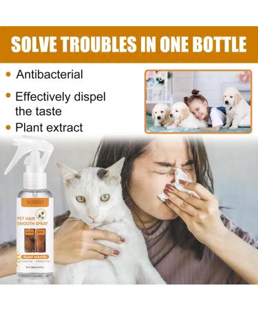  Naqqios Detangling Spray for Pets 100ml Leave-In Formula No Tangle Formula Gentle Care Gel for Dogs and Cats Softening Coat Treatment Daily Care Solution - Buy Online on GoSupps.com