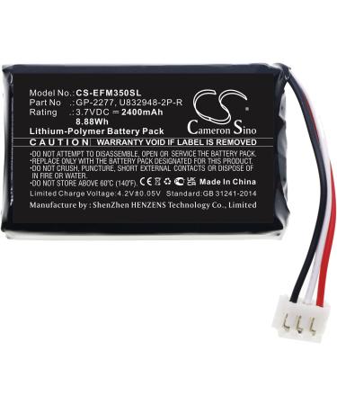 Buy GP-2277 Replacement Battery for EXFO PPM-350D Power Meter - 2400mAh 3.7V | International Shipping - Buy Online on GoSupps.com