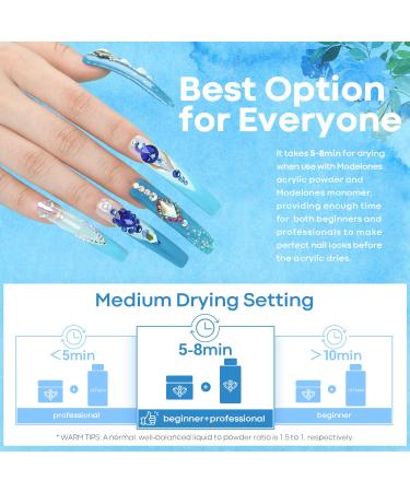 Modelones 24 Colors Acrylic Nail Powder Set - Pink Nude Pigmented French Nail Art for Nail Extension - Gifts for Women - Buy Online on GoSupps.com