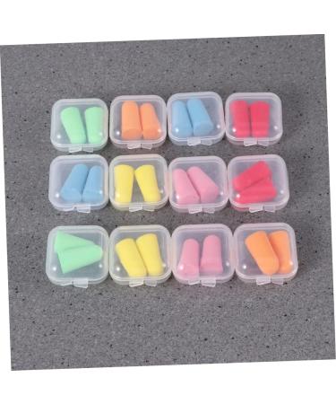 FRCOLOR 12 Boxes Noise Cancelling Earbuds for Sleep - Soundproof Protection Assorted Colors - International Shipping Available - Buy Online on GoSupps.com