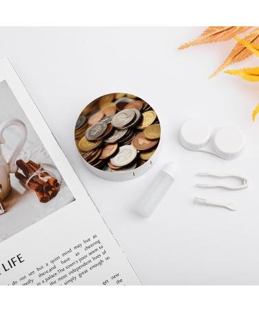Portable Contact Lens Case & Storage Box - Travel-Friendly Currency Coin Holder - Buy Online on GoSupps.com