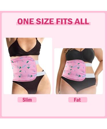 Buy SUNAI 2 Pcs Organic Castor Oil Pack Wraps for Waist & Neck - Reusable Detox for Liver Pink Cotton - Buy Online on GoSupps.com