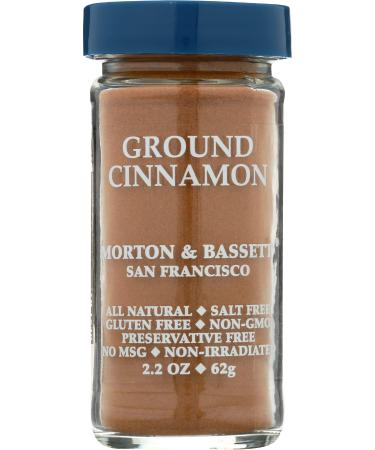 Morton & Bassett Ground Cinnamon, 2.2-Ounce jar