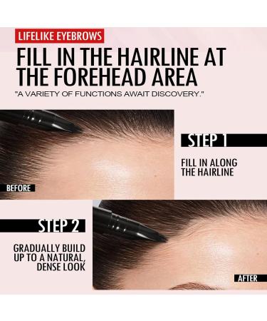 Eyebrow paint waterproof durable 14 ml ultrafine tip natural makeup for daily work trips with sports parties 02 brown - Buy Online on GoSupps.com