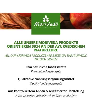 MORIVEDA Moringa Dip Tee - 100% Natural & Vegan - Apple Cinnamon & Pomegranate Flavor - 20 Tea Bags for Immune Boost & Wellness - Buy Online on GoSupps.com