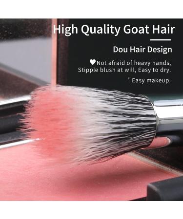 Stippling Makeup Brush - Natural Goat Hair Blush Brush for Flawless Application | 202M Small Powder Brush - International Shipping Available - Buy Online on GoSupps.com