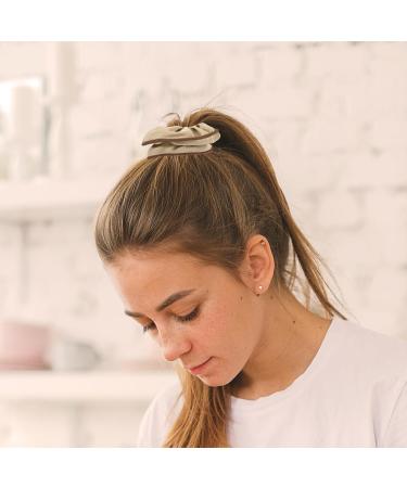 Yonchic 3-Piece Retro Fabric Elastic Hair Ties Casual Elegant Style Scrunchies Girls Ponytail Holders Multicolor Fashion Rubber Bands Hair Accessories No Damage for Women - Buy Online on GoSupps.com